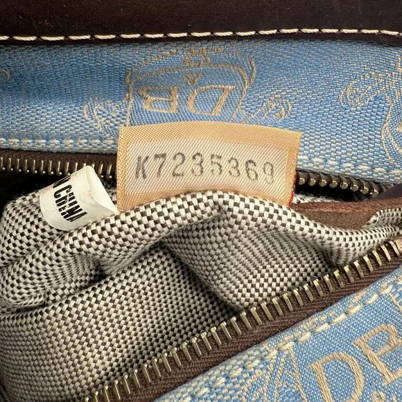 Dooney & Bourke Shoulder Bag Womens Monogram DL57C X8 Pouch Wallet Set Purse - Picture 10 of 16